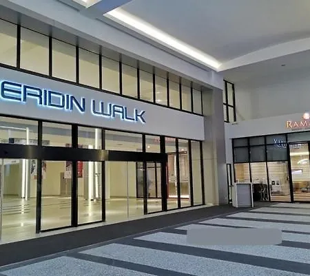 1 Dream - Meridian 2 Studio Netflix 舒适与齐全设备和阳台漂亮夜景 Nusajaya  Exterior photo
